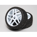 1/8 On-road Car Wheel/Tire 17mm Hex (2pcs/bag) 1/8 On-road Car Wheel/Tire 17mm Hex (2pcs/bag)